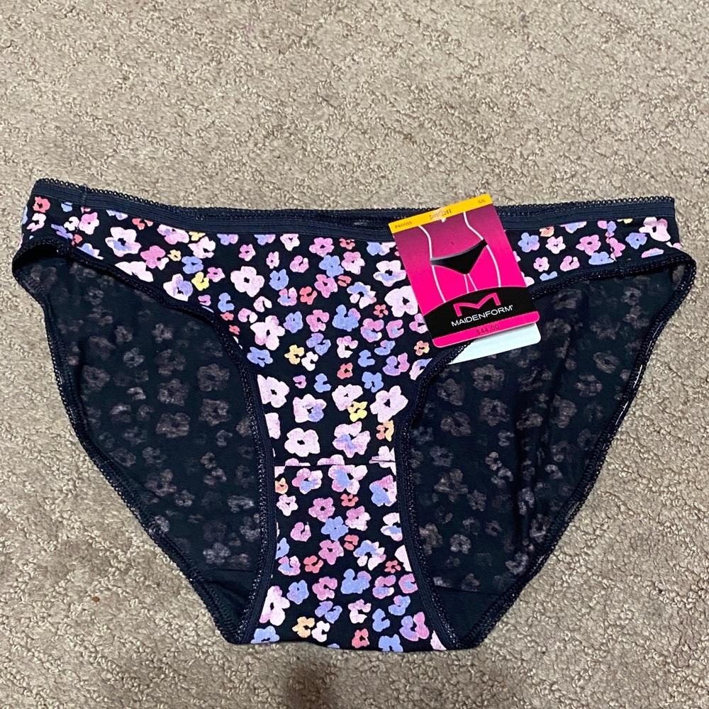 Floral Print Bikini Small Panties Intimates Sexy